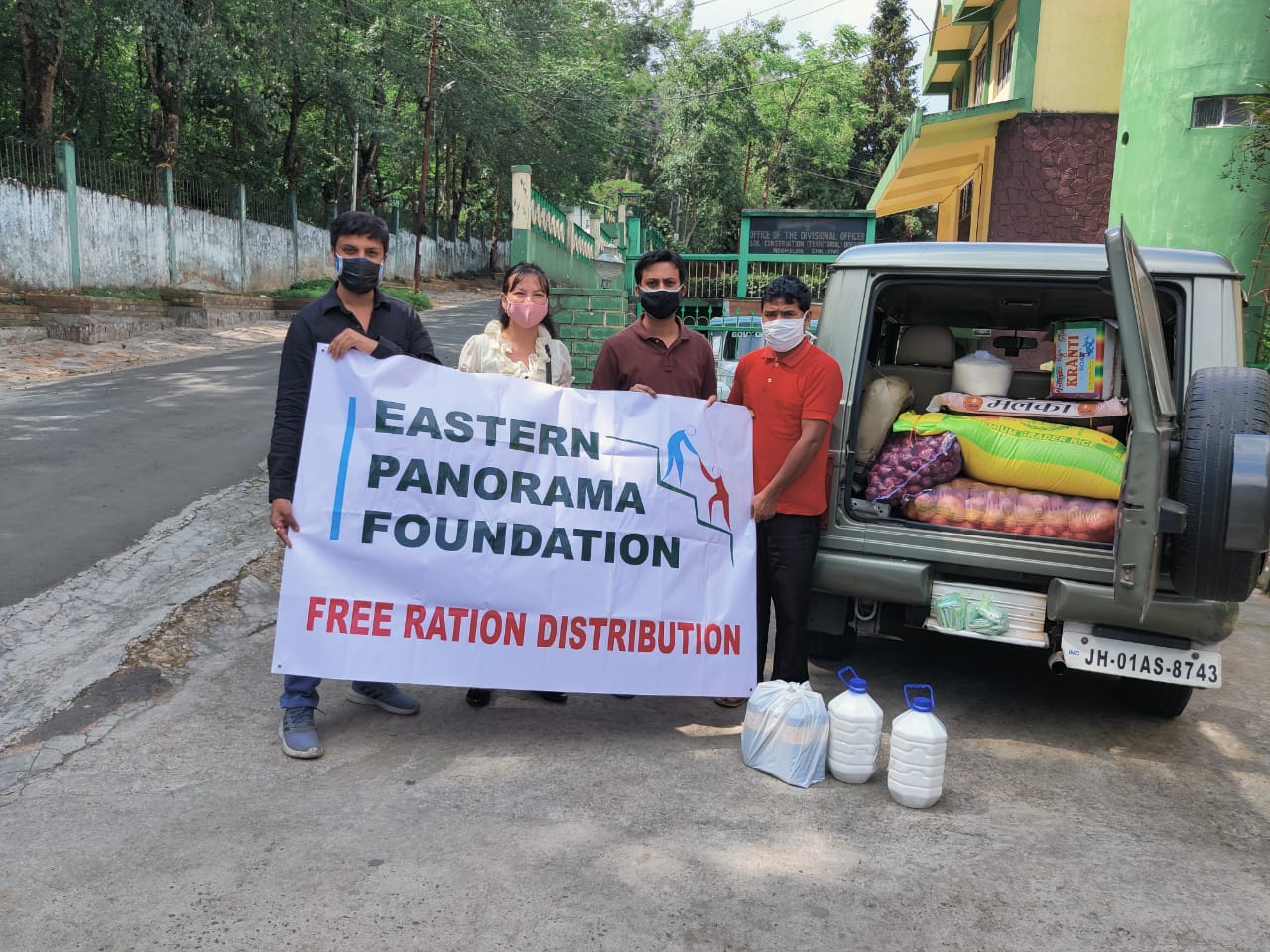 Eastern Panorama Foundation provided Free Ration Distribution